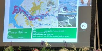 Showing of Rotterdam presentation about greening policy