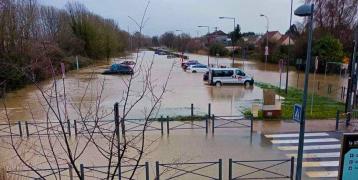 parking flooded